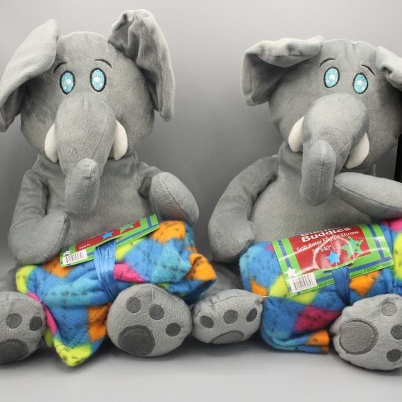 Blanket Buddies Soft Polar Fleece Throw For Ages 3 - Picture 3 of 7